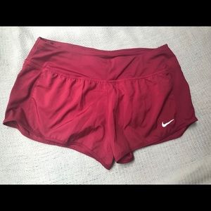 Maroon Nike Shorts